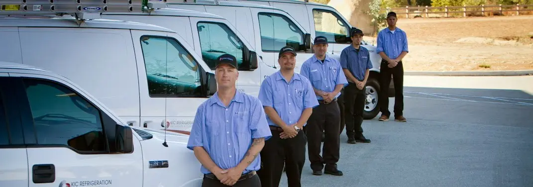 KIC Refrigeration crew ready for Mini Split Repair jobs across South Houston